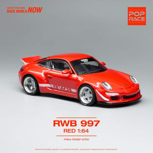 POPRACE 1/64 RWB 997 RED PR64-RWBP-97RD