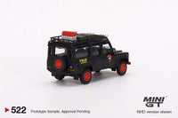 MINI GT 1/64 Land Rover Defender 110 Mobile Brigade Corps (KORPS BRIMOB) - EMS Exclusive RHD MGT00522-R