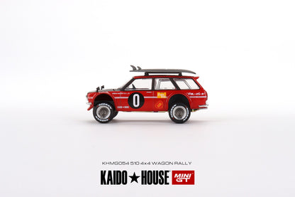 MINI GT x Kaido House 1/64 Datsun Kaido 510 Wagon Kaido GT Surf Safari RS V2 KHMG054
