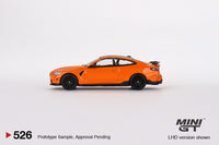 MINI GT 1/64 BMW M4 M-Performance (G82) Fire Orange LHD MGT00526-L