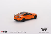 MINI GT 1/64 BMW M4 M-Performance (G82) Fire Orange LHD MGT00526-L