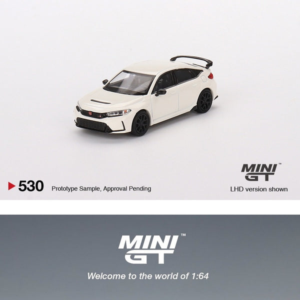 MINI GT 1/64 Honda Civic Type R Championship White 2023 LHD MGT00530-L