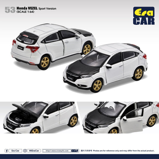 ERA CAR 1/64 53 Honda Vezel Sport Version HA22VE5301