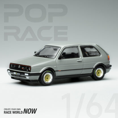 POPRACE 1/64 Volkswagen Golf GTI MK2 Grey PR64-GFM2-GRY