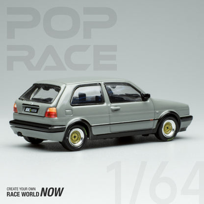 POPRACE 1/64 Volkswagen Golf GTI MK2 Grey PR64-GFM2-GRY