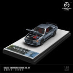 TIME MICRO 1/64 NISSAN GT-R R32 SILVER