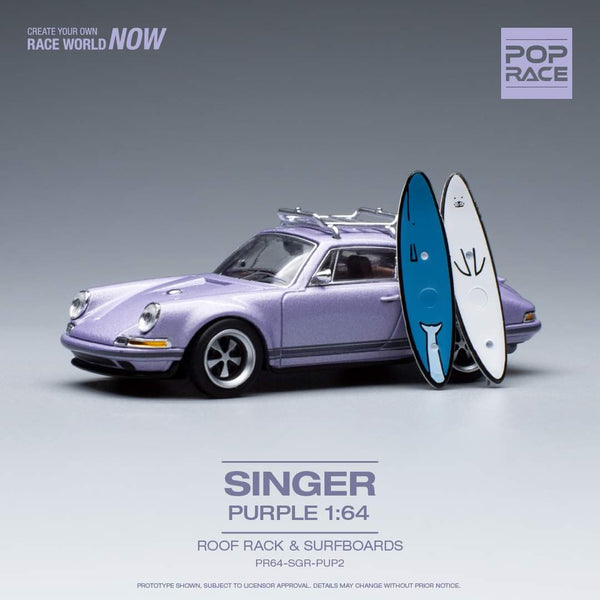 POPRACE 1/64 Singer 964 Purple PR64-SRG-PUP2