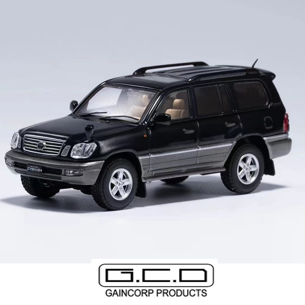 GCD 1/64 Toyota Land Cruiser Cygnus BLACK KS-025-189