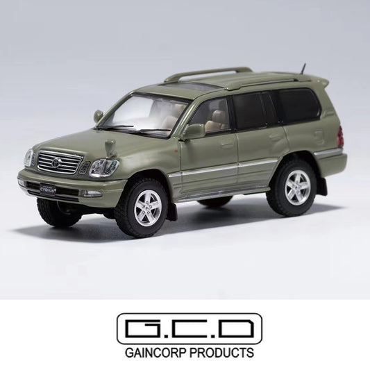 GCD 1/64 Toyota Land Cruiser Cygnus GREEN KS-025-192