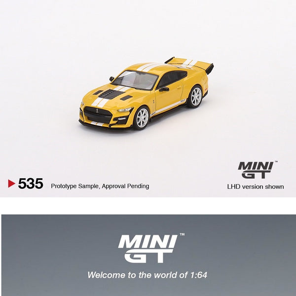 MINI GT 1/64 Shelby GT500 Dragon Snake Concept Yellow LHD MGT00535-L