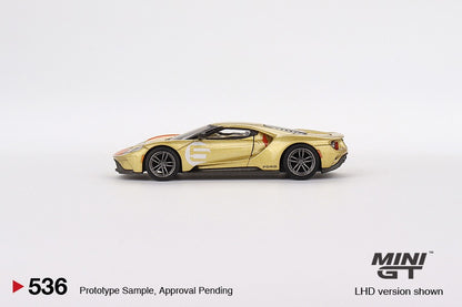 MINI GT 1/64 MINI GT 1/64 Ford GT Holman Moody Heritage Edition LHD MGT00536-L
