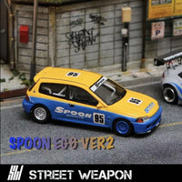 Street Weapon x Stance Hunters 1/64 Civic EG6 Spoon #95