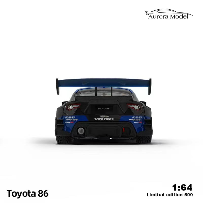AURORA MODEL 1/64 Future Toyota 86 Concept Rocket Bunny