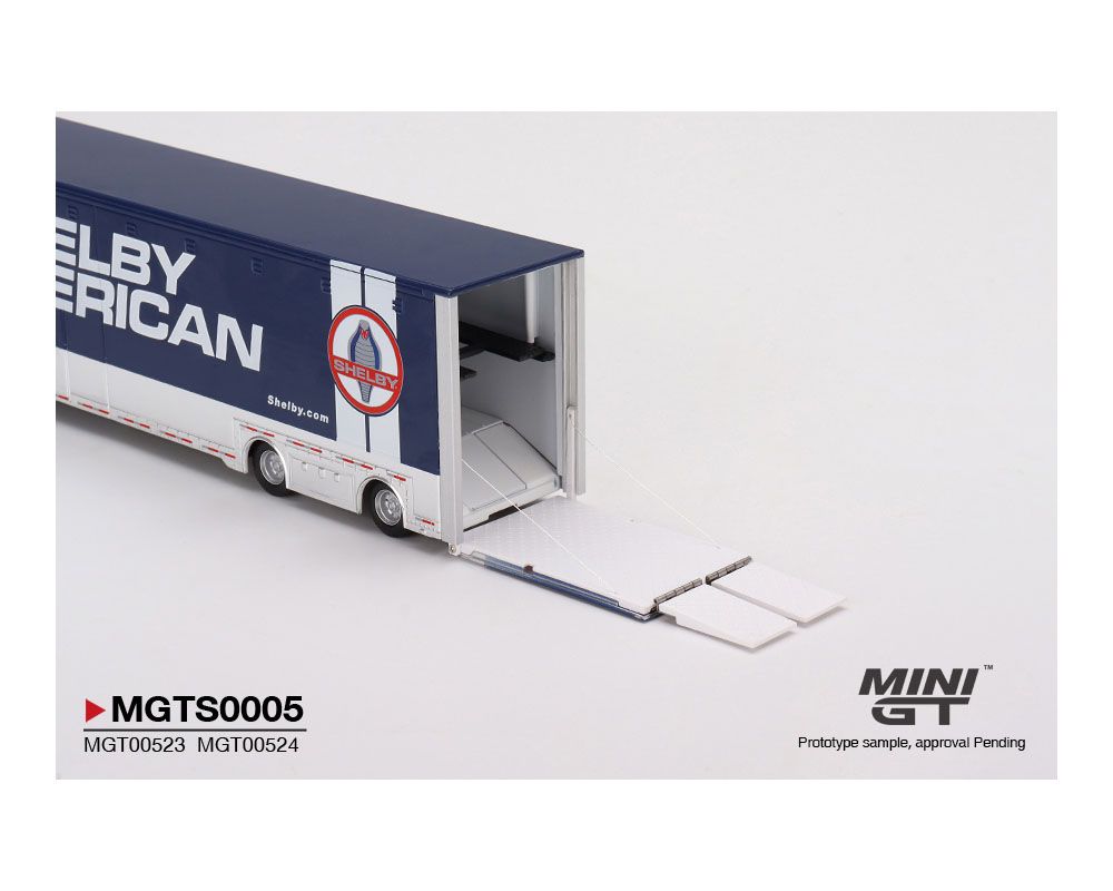 MINI GT 1/64 SHELBY American Transporter Set Western Star 49X & Shelby GT500 SE Widebody MGTS0005