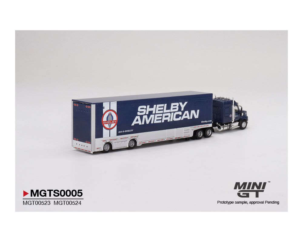 MINI GT 1/64 SHELBY American Transporter Set Western Star 49X & Shelby GT500 SE Widebody MGTS0005