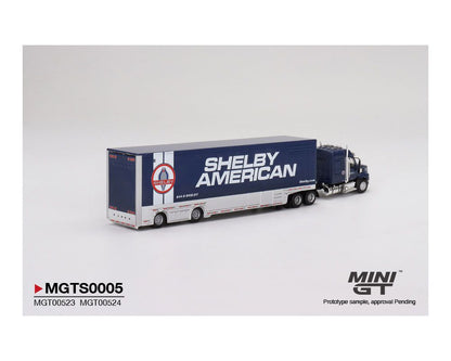 MINI GT 1/64 SHELBY American Transporter Set Western Star 49X & Shelby GT500 SE Widebody MGTS0005