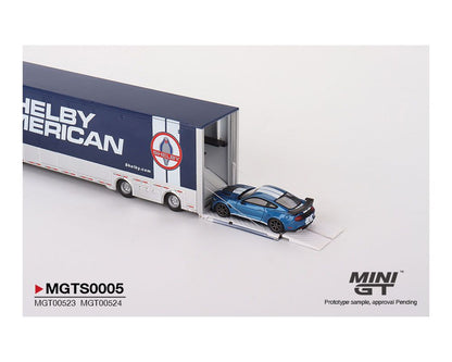 MINI GT 1/64 SHELBY American Transporter Set Western Star 49X & Shelby GT500 SE Widebody MGTS0005
