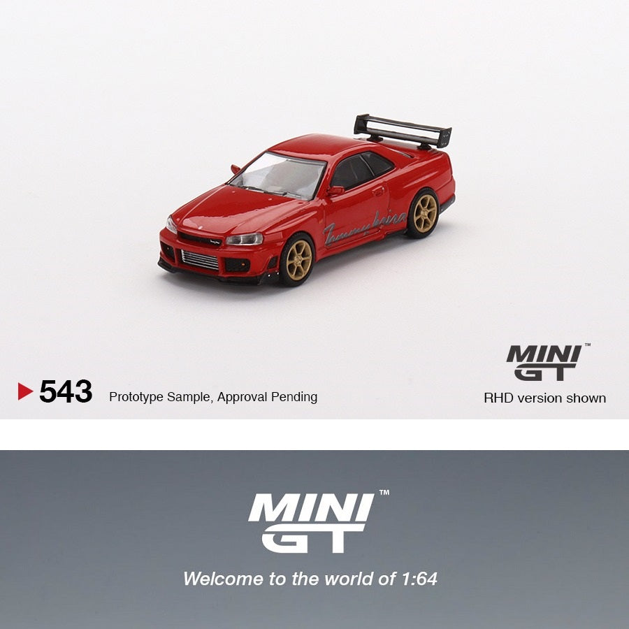 MINI GT 1/64 Tommykaira R RZ Edition Red MGT00543-R