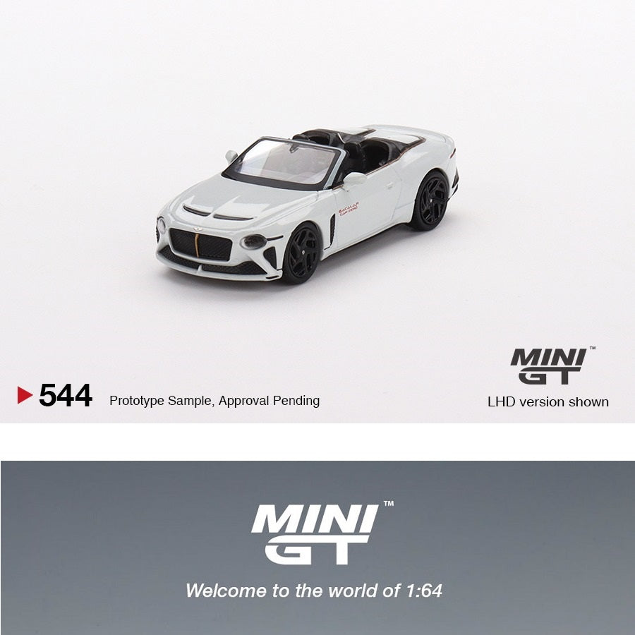 MINI GT 1/64 Bentley Mulliner Bacalar Car Zero MGT00544-L