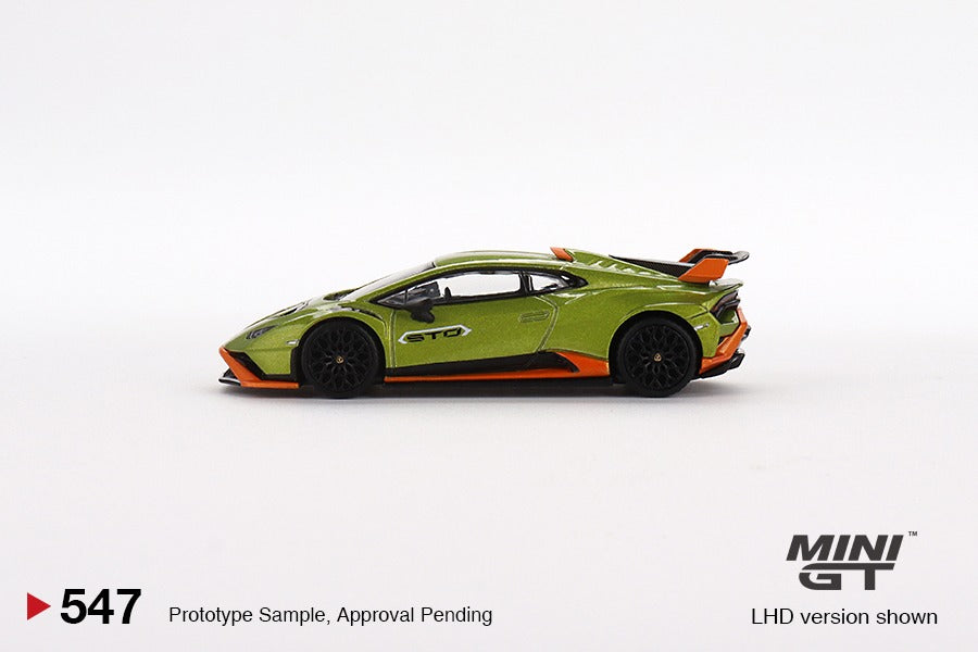 MINI GT 1/64 Lamborghini Huracan STO Verde Citra LHD MGT00547-L