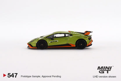MINI GT 1/64 Lamborghini Huracan STO Verde Citra LHD MGT00547-L