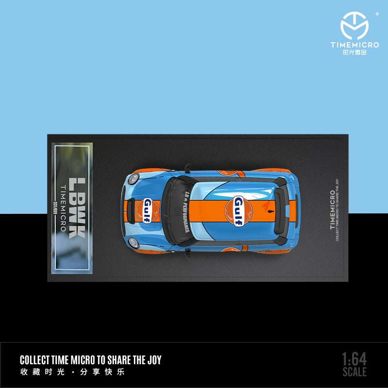 TIME MICRO 1/64 LBWK Mini Cooper GULF Manga Version