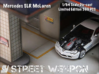 Street Weapon 1/64 Mercedes SLR Mclaren WHITE