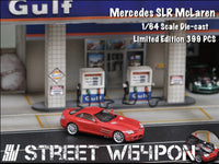 Street Weapon 1/64 Mercedes SLR Mclaren RED