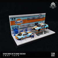 MOREART 1/64 GULF AUTOMOBILE REPAIR WORKSHOP