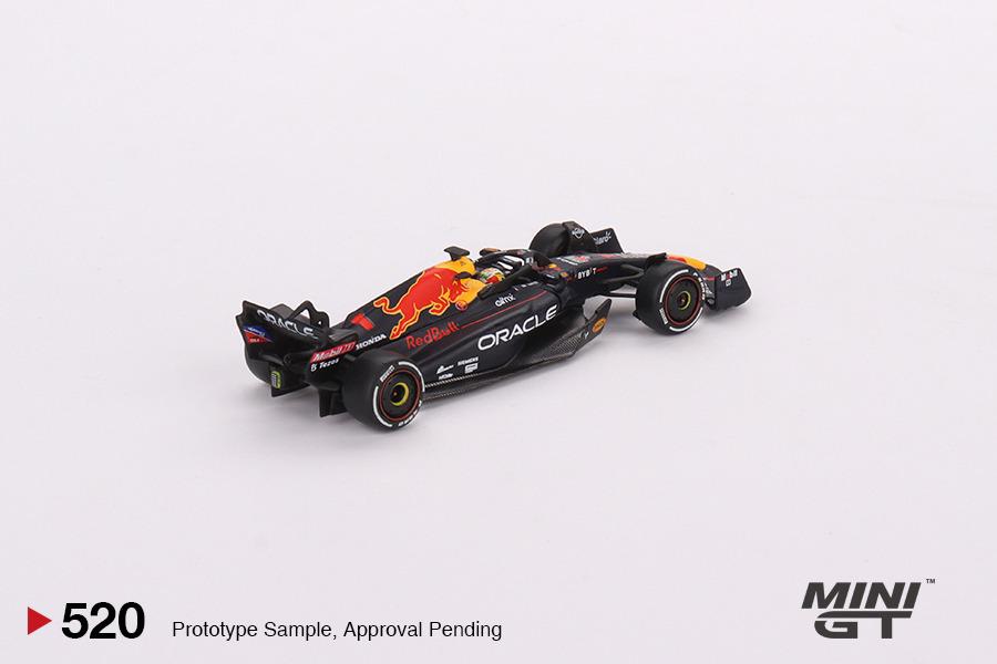 MINI GT 1/64 Oracle Red Bull Racing RB18 #1 Max Verstappen 2022 Abu Dhabi Grand Prix Winner MGT00520-L