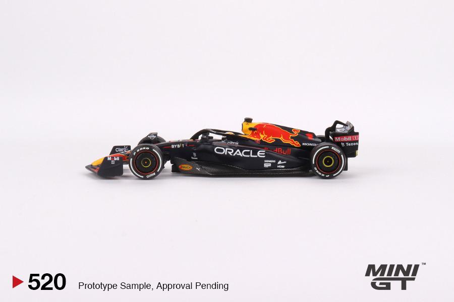MINI GT 1/64 Oracle Red Bull Racing RB18 #1 Max Verstappen 2022 Abu Dhabi Grand Prix Winner MGT00520-L