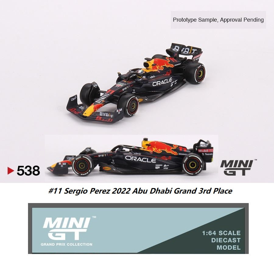 MINI GT 1/64 Oracle Red Bull Racing RB18 #11 Sergio Perez