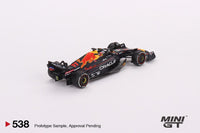 MINI GT 1/64 Oracle Red Bull Racing RB18 #11 Sergio Perez 2022 Abu Dhabi Grand 3rd Place MGT00538-L