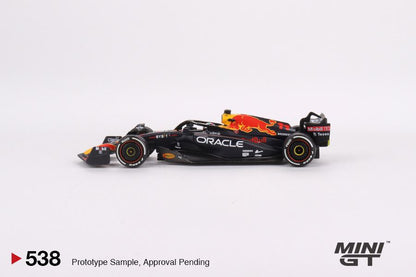 MINI GT 1/64 Oracle Red Bull Racing RB18 #11 Sergio Perez 2022 Abu Dhabi Grand 3rd Place MGT00538-L