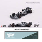 MINI GT 1/64 AlphaTauri AT03 #22 Yuki Tsunoda 2022 F1 MGT00521-L