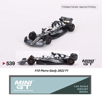 MINI GT 1/64 AlphaTauri AT03 #10 Pierre Gasly 2022 F1 MGT00539-L