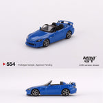 MINI GT 1/64 Honda S2000 (AP2) CR Apex Blue MGT00554-L