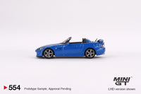 MINI GT 1/64 Honda S2000 (AP2) CR Apex Blue MGT00554-L