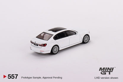 MINI GT 1/64 BMW Alpina B7 xDrive Alpine White LHD MGT00557-L
