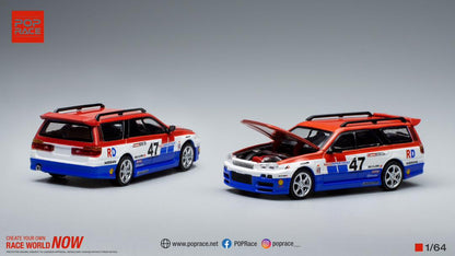 POPRACE 1/64 NISSAN STAGEA RACE DEPARTMENT PR64001