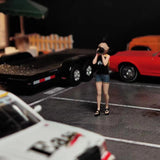 GX-DIORAMA 1/64 Figurine set "Female Photographer Duo"