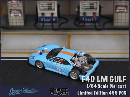Stance Hunters 1/64 Ghost Player F40 LM Gulf