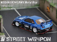 Street Weapon 1/64 LBWK ER34 Metallic Blue