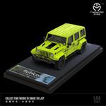 PREORDER TIME MICRO 1/64 Rubicon Aurora Green (Approx. release in AUGUST 2023 and subject to the manufacturer's final decision)