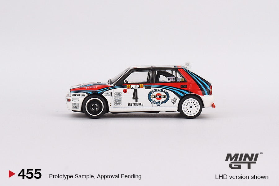 MINI GT 1/64 Lanica Delta HF Intergrale Evoluzione 1992 Rally Monte Carlo Winner #4 MGT00455-L