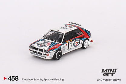 MINI GT 1/64 Lanica Delta HF Intergrale Evoluzione 1992 Rally Monte Carlo Complete set of 6