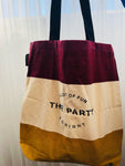 THE PARTY tote bag - Red/Yellow