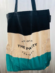 THE PARTY tote bag - Black/Green