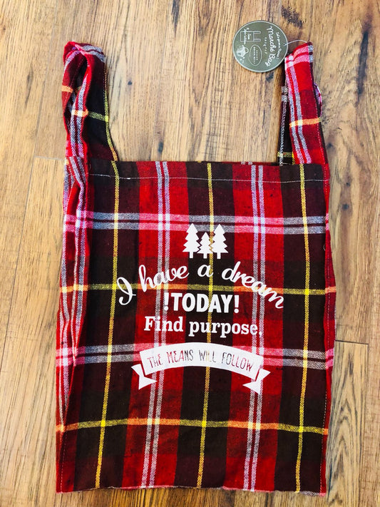 Marche Bag - Red Plaid