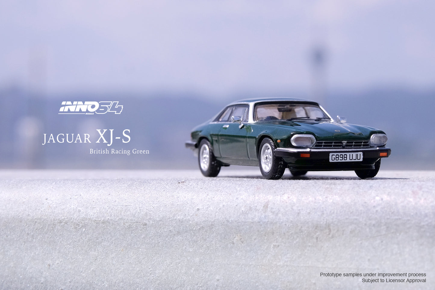 INNO64 1/64 JAGUAR XJ-S British Racing Green IN64-XJS-BRGR